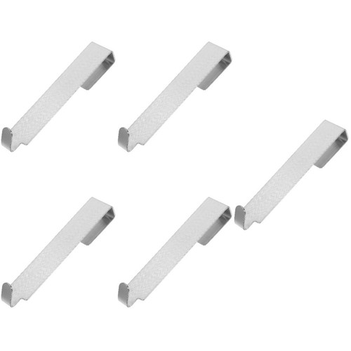5pz ganci salvaspazio acciaio - ganci,